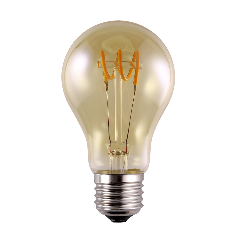 3W A60 Edison Filament Flexible Led Edison Bulb