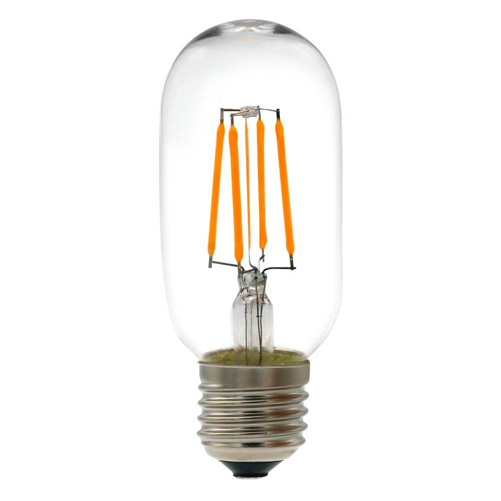E27 E26 Dimmable T45 LED Filament Bulb