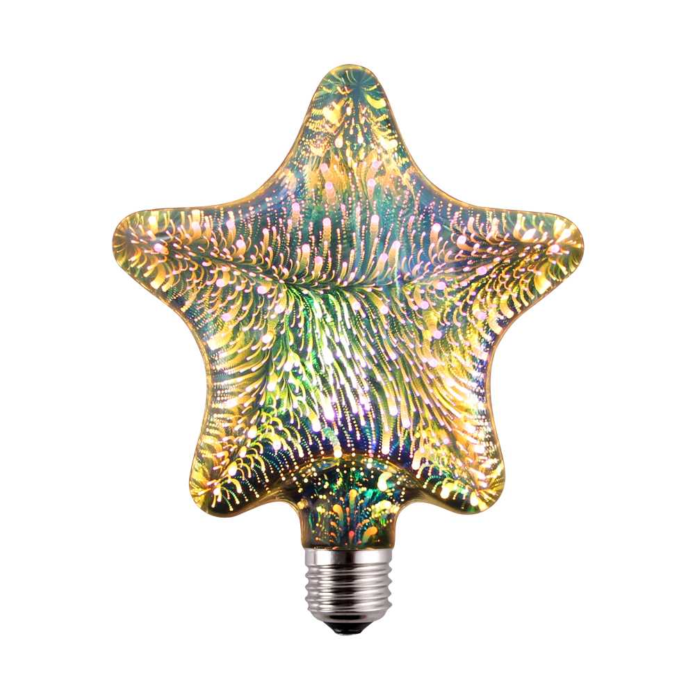 Star Shape 3D LED Lamp