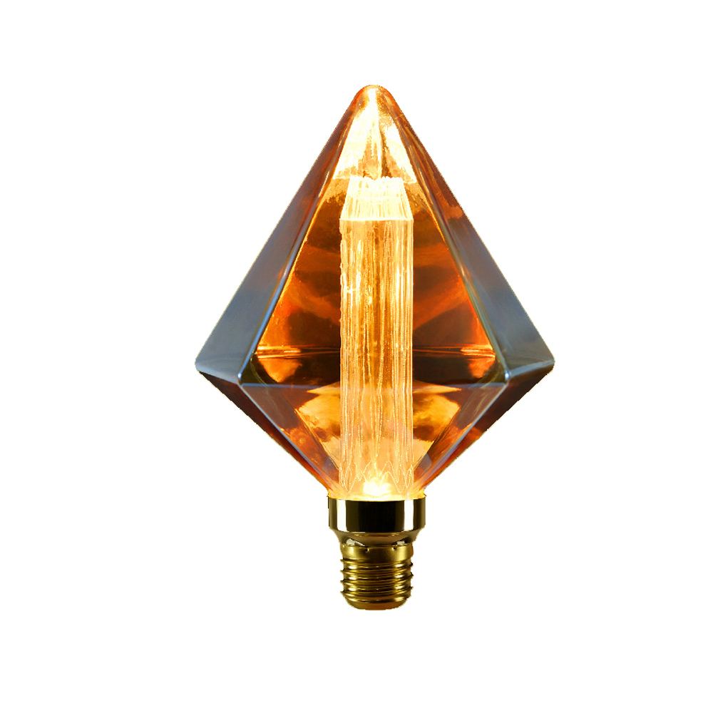 3W Pyramid LED Decorative Light Bulb