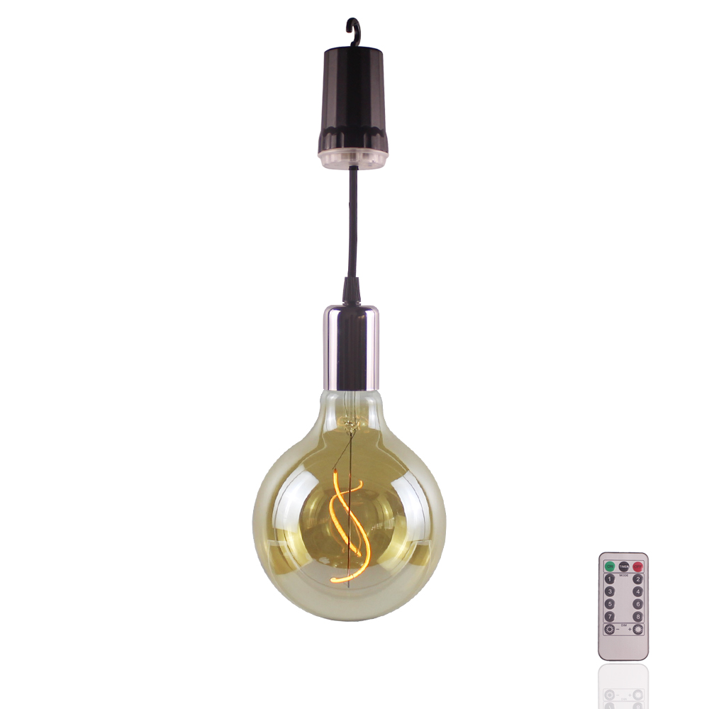 Remote control LED Pendant Light with Battery powered