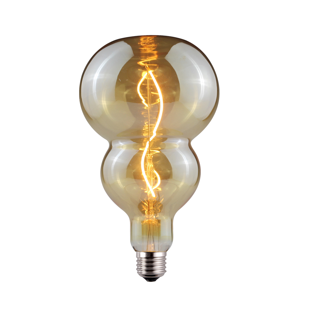 4W Gourd shape vintage decorative pendant Edison led light bulb