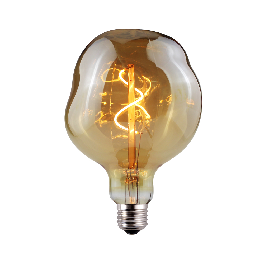 Grimace shape filament style vintage Edison LED Bulb