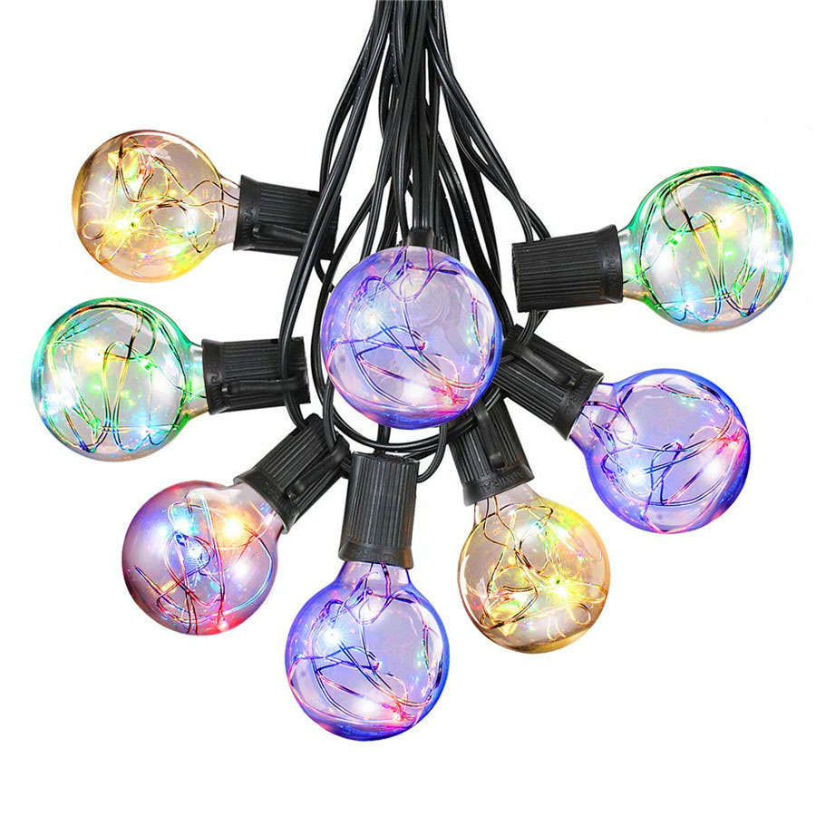 G40 RGB IP44 Waterproof Party Decoration LED String Light