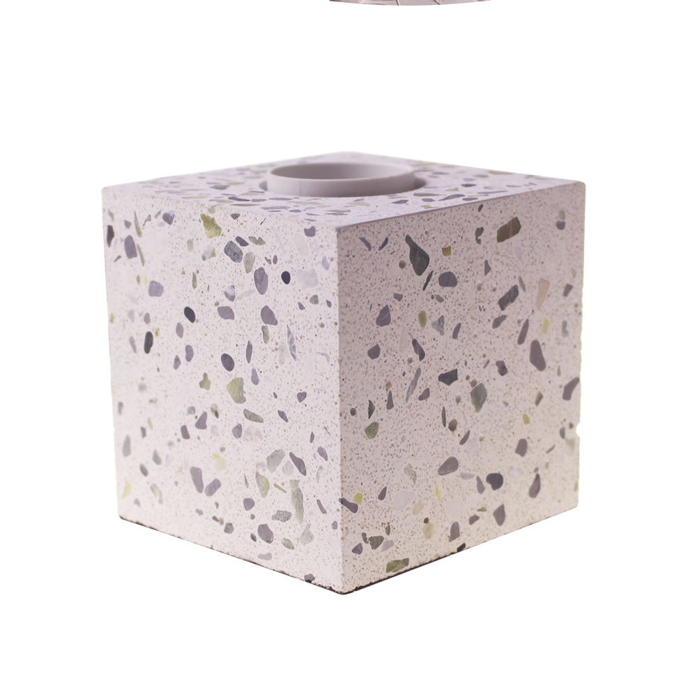 Terrazzo Square Shape E27 Table Light