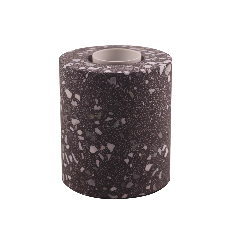 Round Shape E27 E26 Terrazzo Table Lamp Base