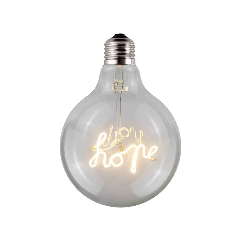 HOPE Letter E27 Dimmable G125 Flexible Filament LED Light