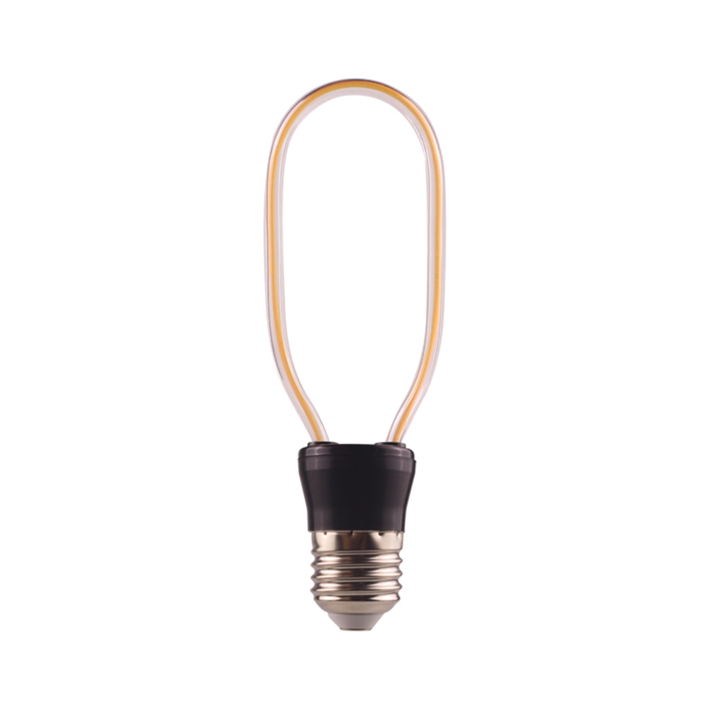4W U shape flexible led filament bulb