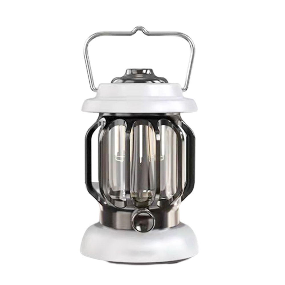 Rechargeable Retro Metal Camping Light waterproof led camping lantern